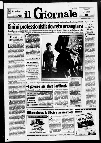 Il giornale : quotidiano del mattino